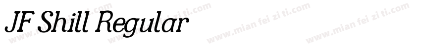 JF Shill Regular字体转换